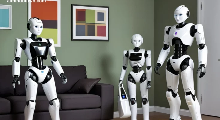AI Humanoid Robots Doing Household Chores