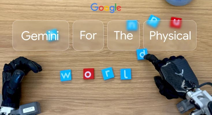 Google Gemini AI Robot