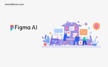 Illustration of Figma AI tools for design and prototyping, showcasing Figma Sites for web creation, Figma Make for app prototyping, Figma Buzz for marketing assets, and Figma Draw for vector editing, emphasizing innovation in digital design.