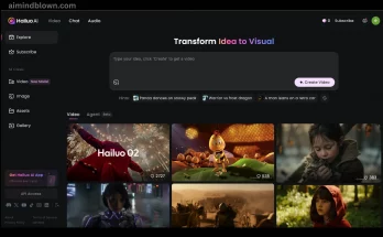 AI video generation tool Hailouai review. Free AI video generator software. Generate videos from text prompts or images. Is Hailouai worth the hype?