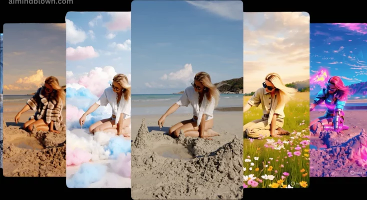 Featured image illustrating Meta AI's revolutionary video editing tools, showcasing a user-friendly interface with AI-driven features, vibrant creative prompts, and social media sharing symbols. This image symbolizes the democratization of video editing and highlights Meta’s commitment to enhancing content creation for users of all backgrounds.