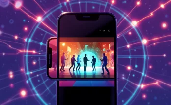 OpenAI Sora app and Sora 2 AI video model launching as a TikTok competitor. Dynamic image showcasing AI-generated realistic video content on a smartphone, highlighting advanced AI video generation, social sharing, and the innovative features of the new AI-powered social media platform for user-generated content and collaborative video creation.