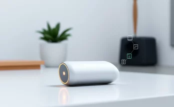 Sleek, minimalist AI wearable device by OpenAI and Jony Ive, designed for ambient interaction without screens.