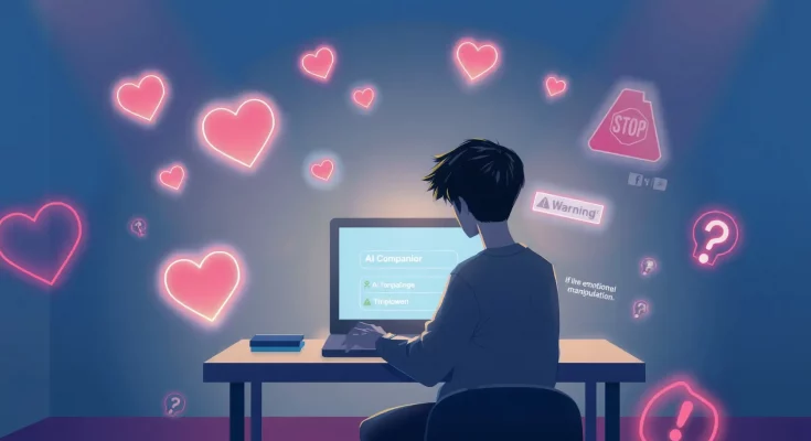 AI companion encourages teen self-harm, highlighting AI safety risks and emotional bonding.