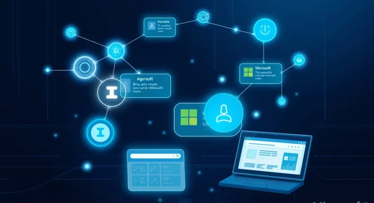 Microsoft AI Max powering agentic web ads with AI agents delivering personalized offers across Bing and Copilot