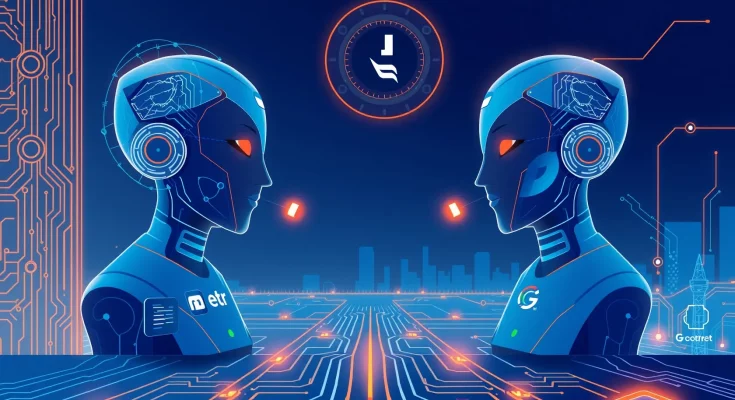 AI agents from Meta and Google competing in autonomous technology race