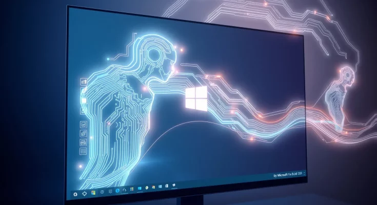 AI agents taking over the Windows OS, as presented at Microsoft Build 2026.
